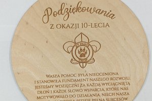 10 lecie istnienia 27 Pszczyńskiej Drużyny Harczerzy Starszych Trop